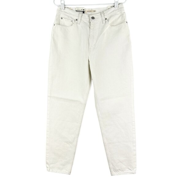 Levi's High Rise Mom Jeans - Ecru (off white) - Picture 1 of 11